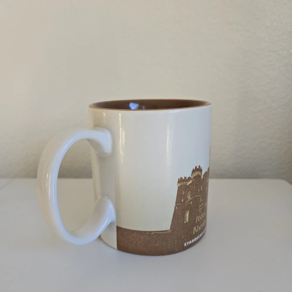 Starbucks Coffee Mug Rhodes Greece Icon Collector Series 16 oz 2018 Edition‎